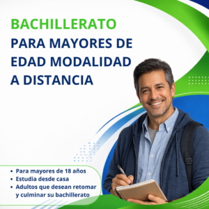 Bachillerato para Mayores de Edad – Modalidad a Distancia